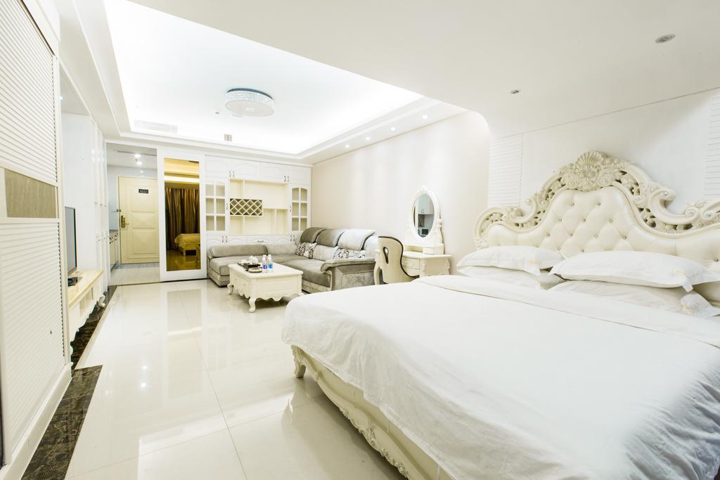 Yo Yo Apartment Zheng Jia Dong Fang Branch Guangzhou Rom bilde