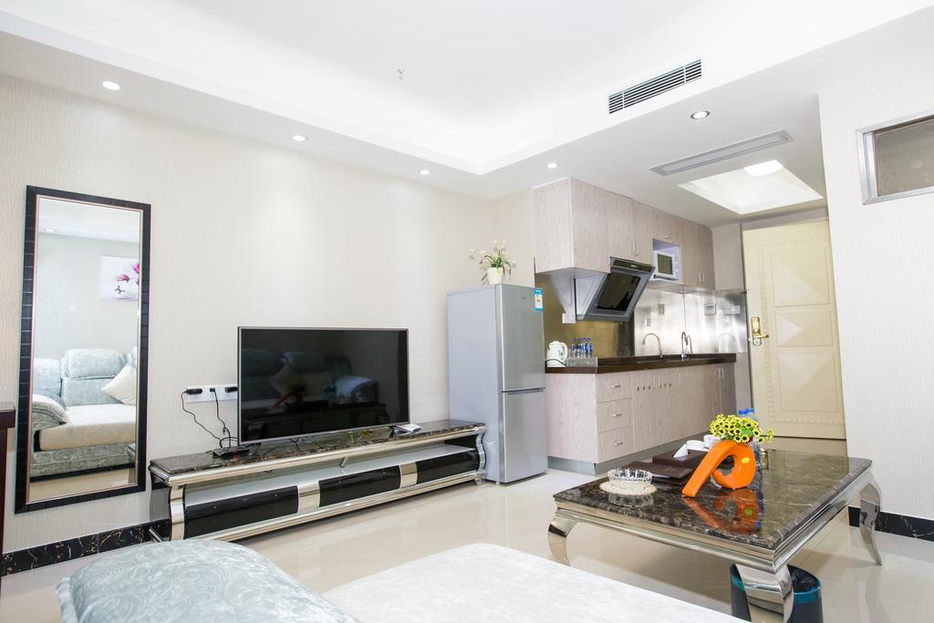 Yo Yo Apartment Zheng Jia Dong Fang Branch Guangzhou Rom bilde