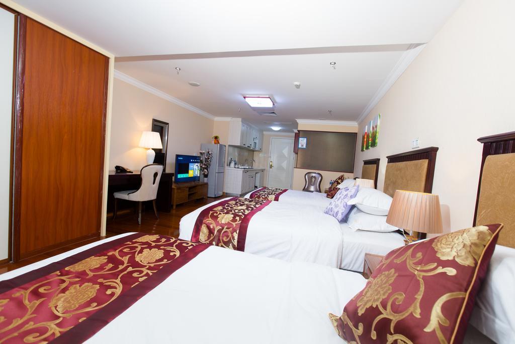 Yo Yo Apartment Zheng Jia Dong Fang Branch Guangzhou Rom bilde