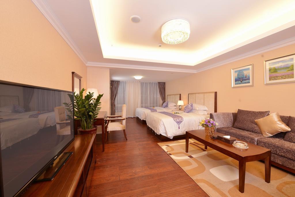 Yo Yo Apartment Zheng Jia Dong Fang Branch Guangzhou Rom bilde